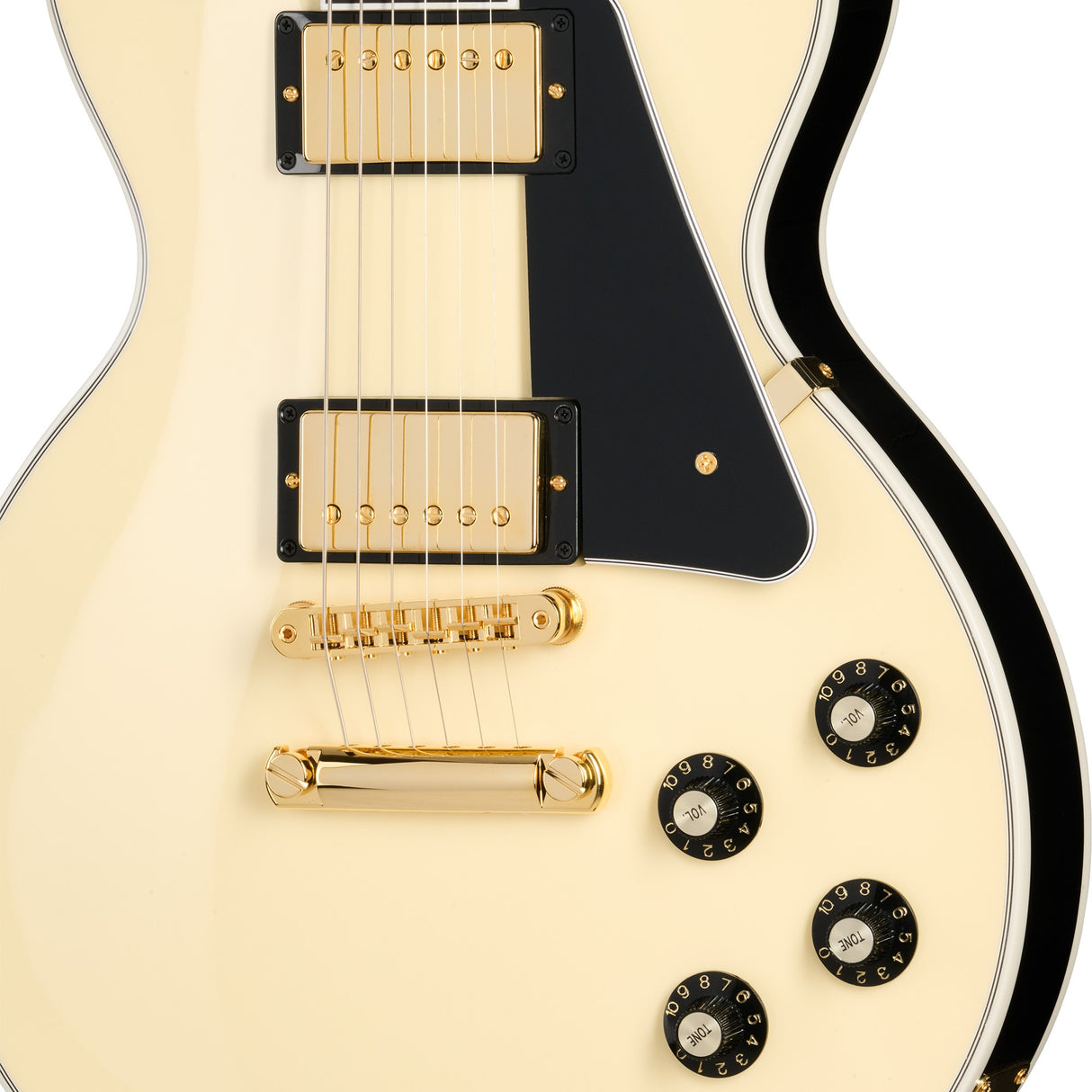 Gibson Les Paul Custom 70s Reissue Electric Guitar - Buttercream