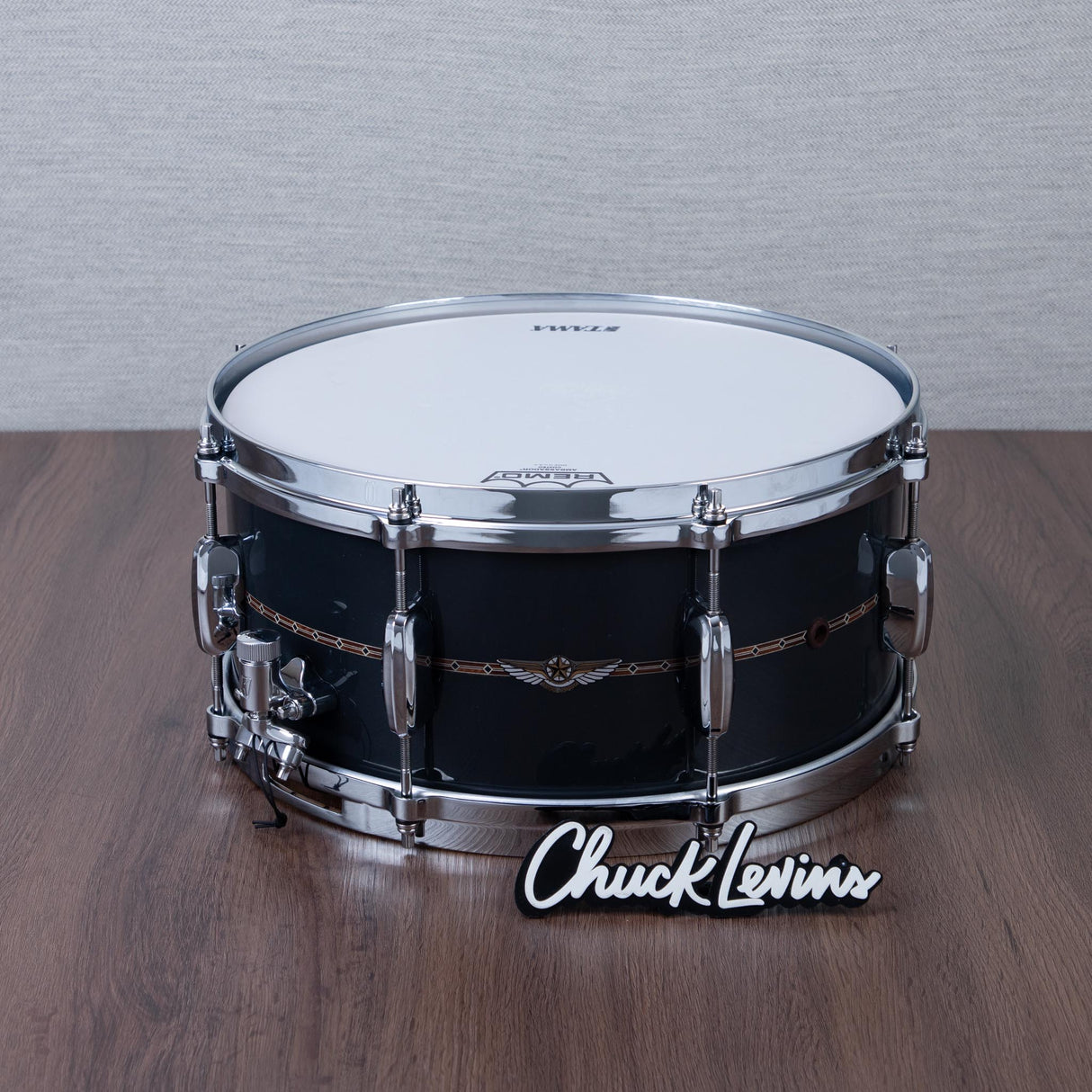 Tama Star Maple 6.5x14 Snare Drum - Smoky Black