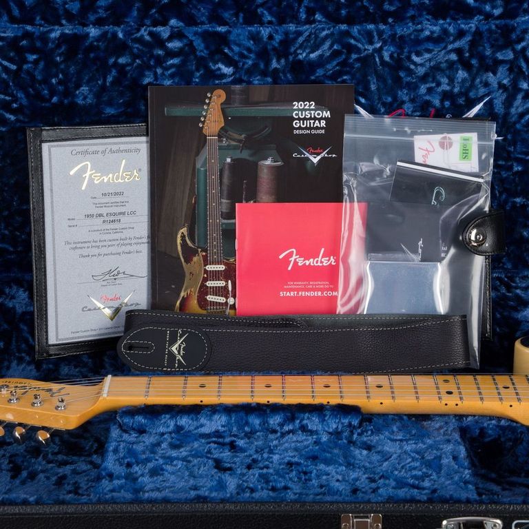 Fender Custom Shop 1950 Double Esquire Closet Classic - Faded Nocaster Blonde