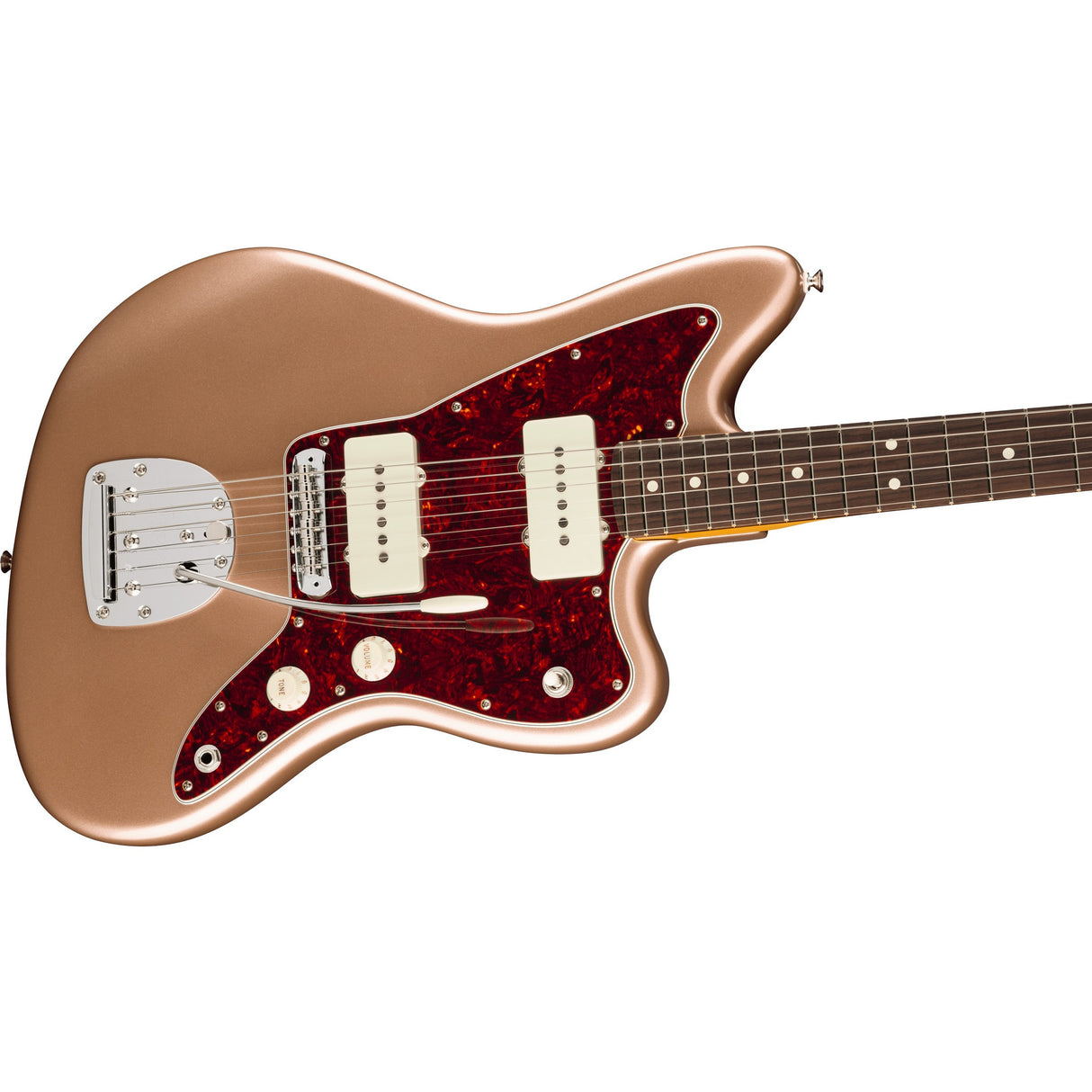 Fender American Professional Classic Jazzmaster Electric Guitar - Faded Firemist Gold