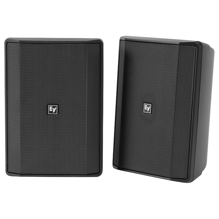 EV EVID-S5.2X 300W 70V/100V 5.25-Inch Surface-mount Speaker IP6 Pair- Black