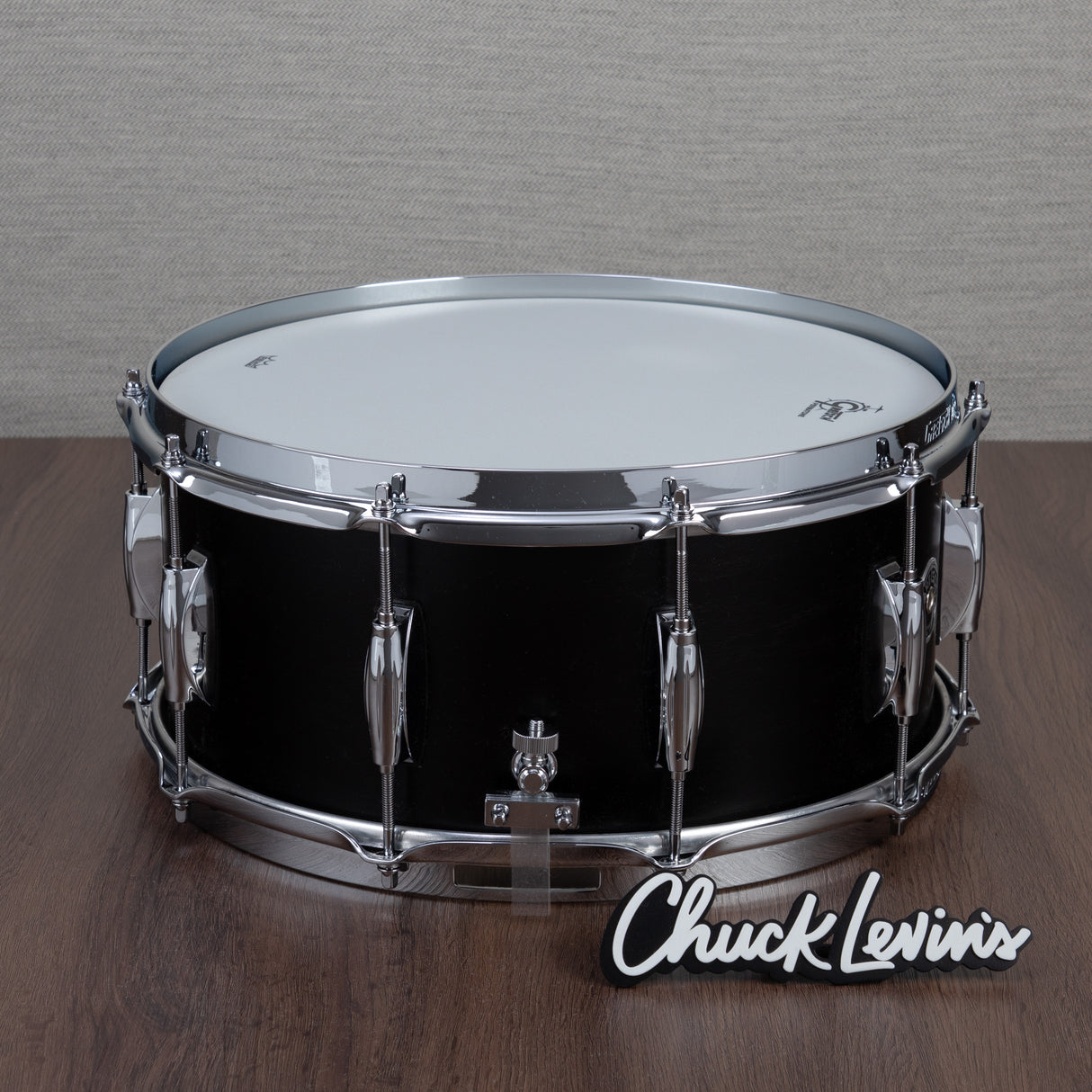 Gretsch Brooklyn 6.5 X 14-Inch Snare Drum with Tone Control - Ebony Satin