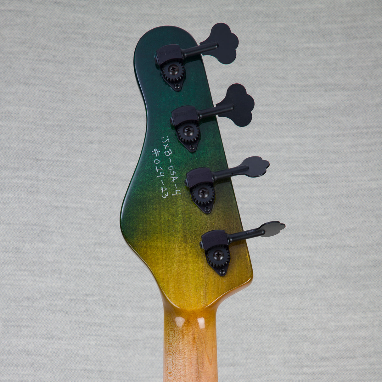 Brubaker JXB BM-4 4-String Electric Bass - Green Jungle Candy - New