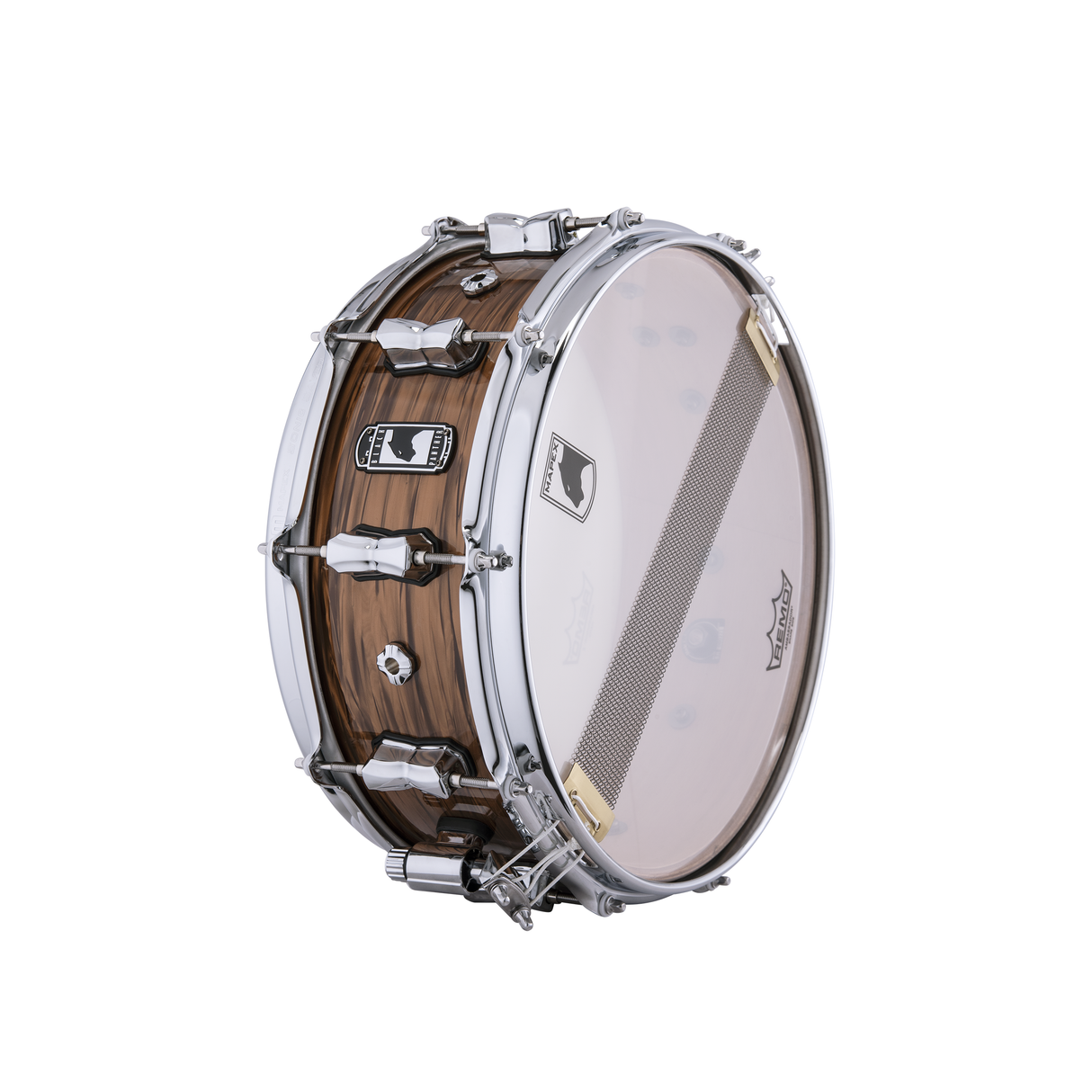 Mapex Black Panther Scorpion 5.5x14-Inch Mahagony Snare Drum - Red Sand Strata Wrap