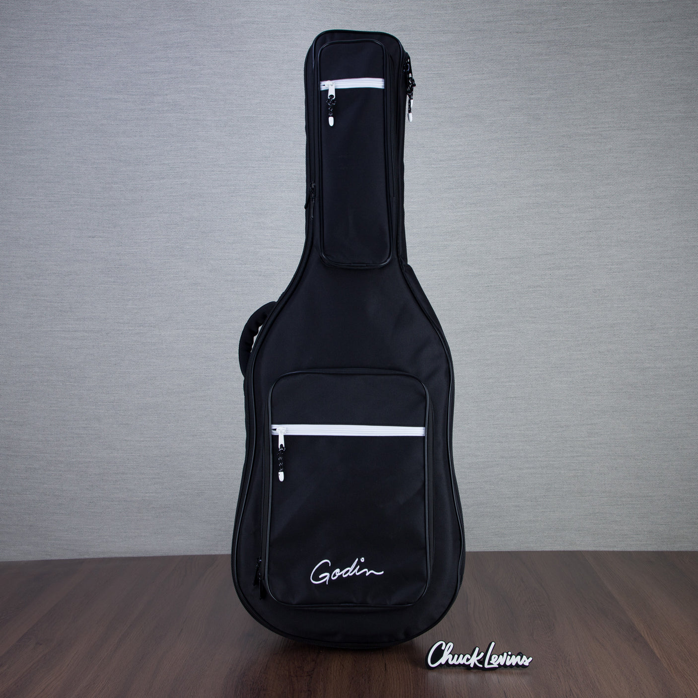 Godin MultiAc Grand Concert SA Nylon String Acoustic-Electric Guitar - Trans Black - CHUCKSCLUSIVE - #25311345