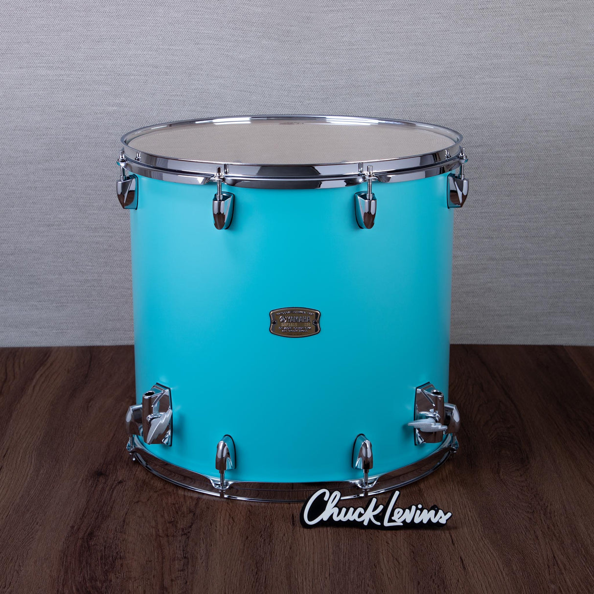 Yamaha 15 x 16-Inch Stage Custom Birch Floor Tom - Matte Surf Green