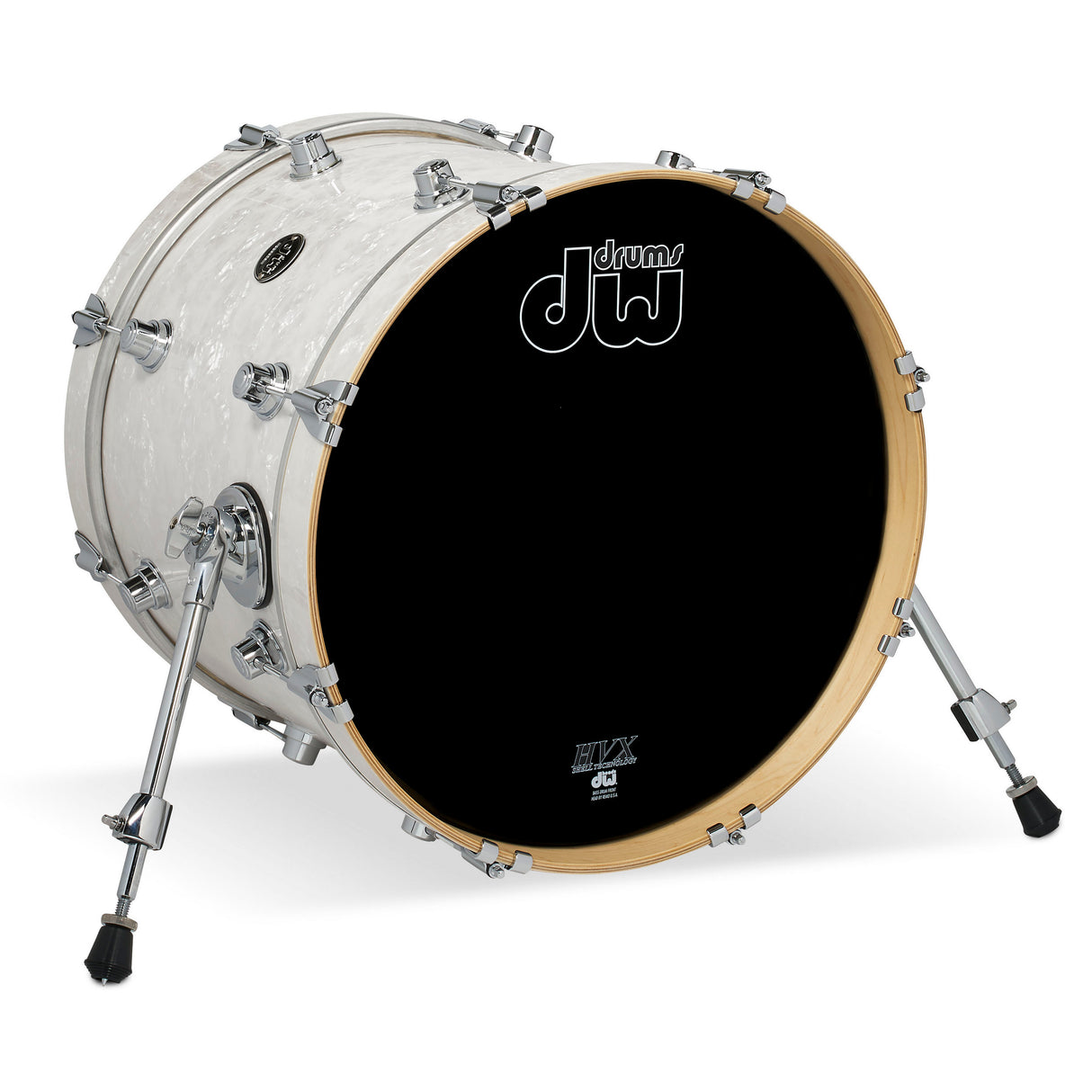 Drum Workshop 18" x 14" Performance Series Bass Drum - White Marine