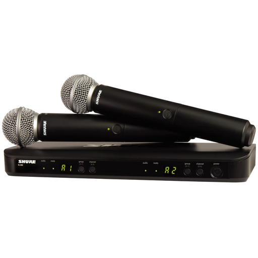 Shure BLX288/SM58 Wireless Dual Vocal System with SM58 - H9 Band