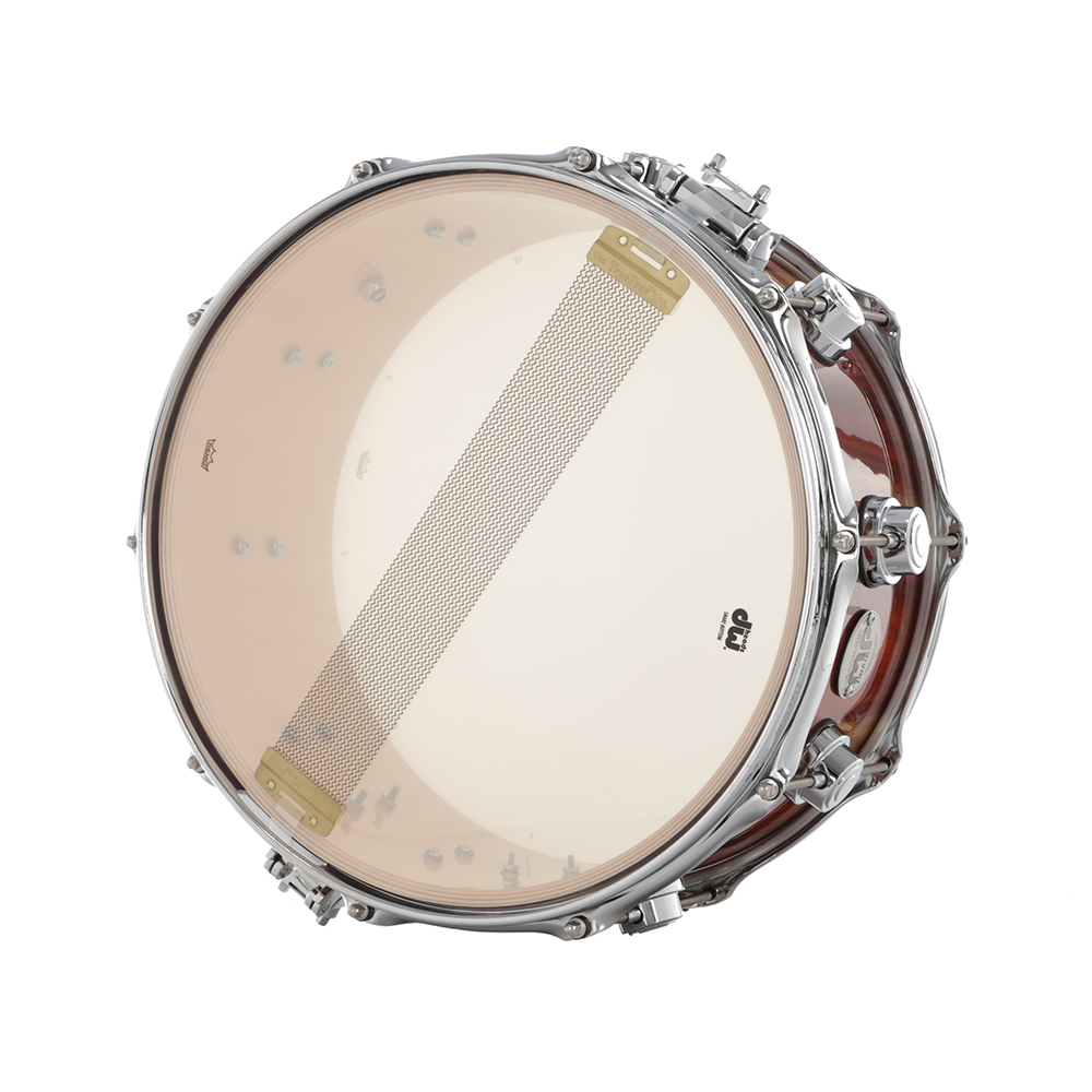 DW Collector's Series 333 6.5x14-Inch Snare Drum - Natural Lacquer Over Padouk