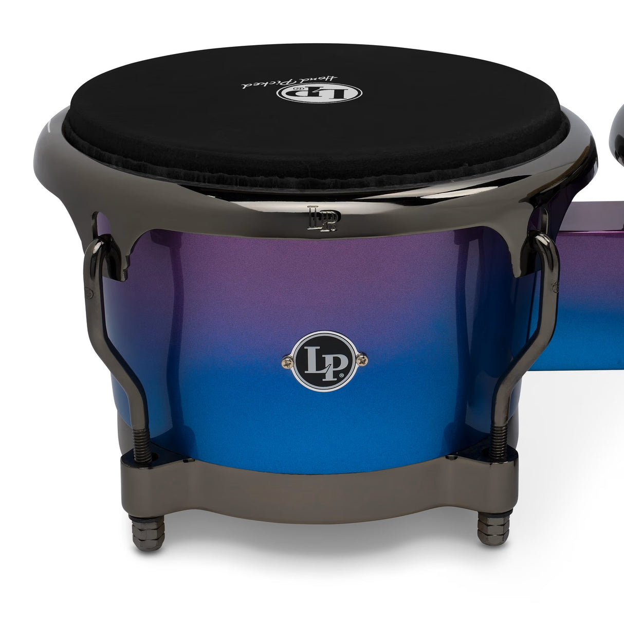 Latin Percussion Tony Succar Signature Bongos - Rainbow with Black Nickel-Plated Hardware