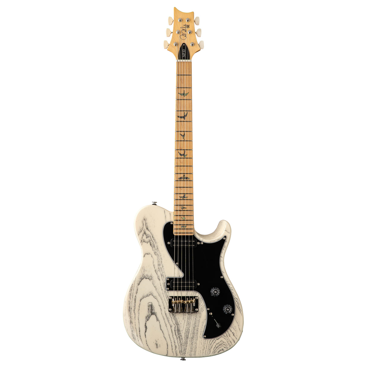 PRS SE NF 53 Electric Guitar - White Doghair