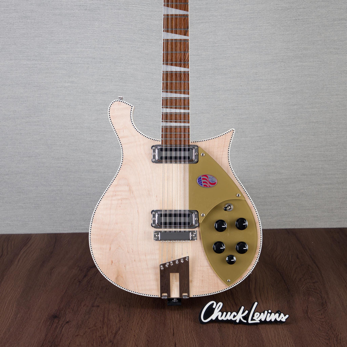 Rickenbacker 660/12 12-String Electric Guitar - Maple Glo - #2523731