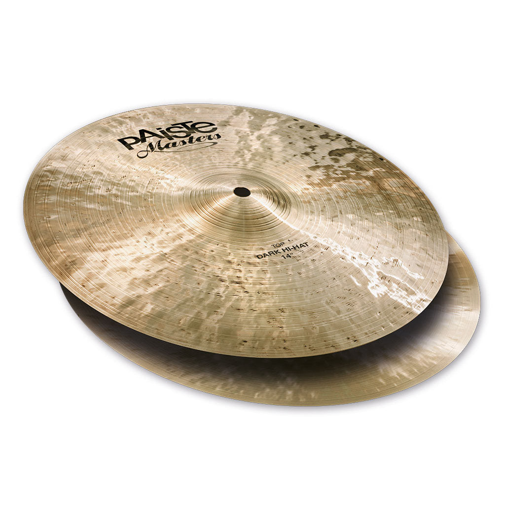 Paiste 14-Inch Masters Dark Hi-Hat Cymbals