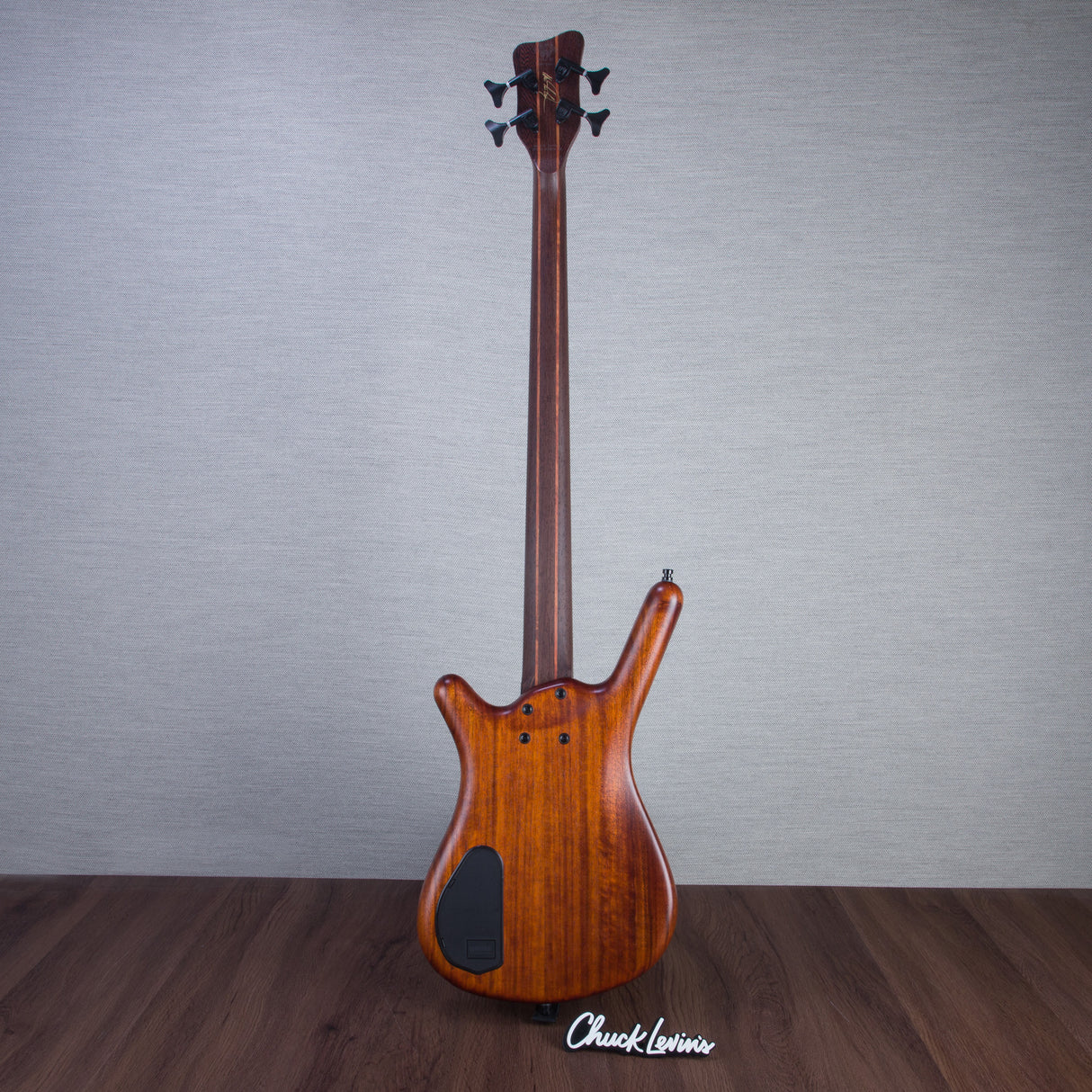 Warwick Limited Edition Pro Series Steametter 4-String Electric Bass Guitar - Special Amber Transparent Satin - #GPSG01025522