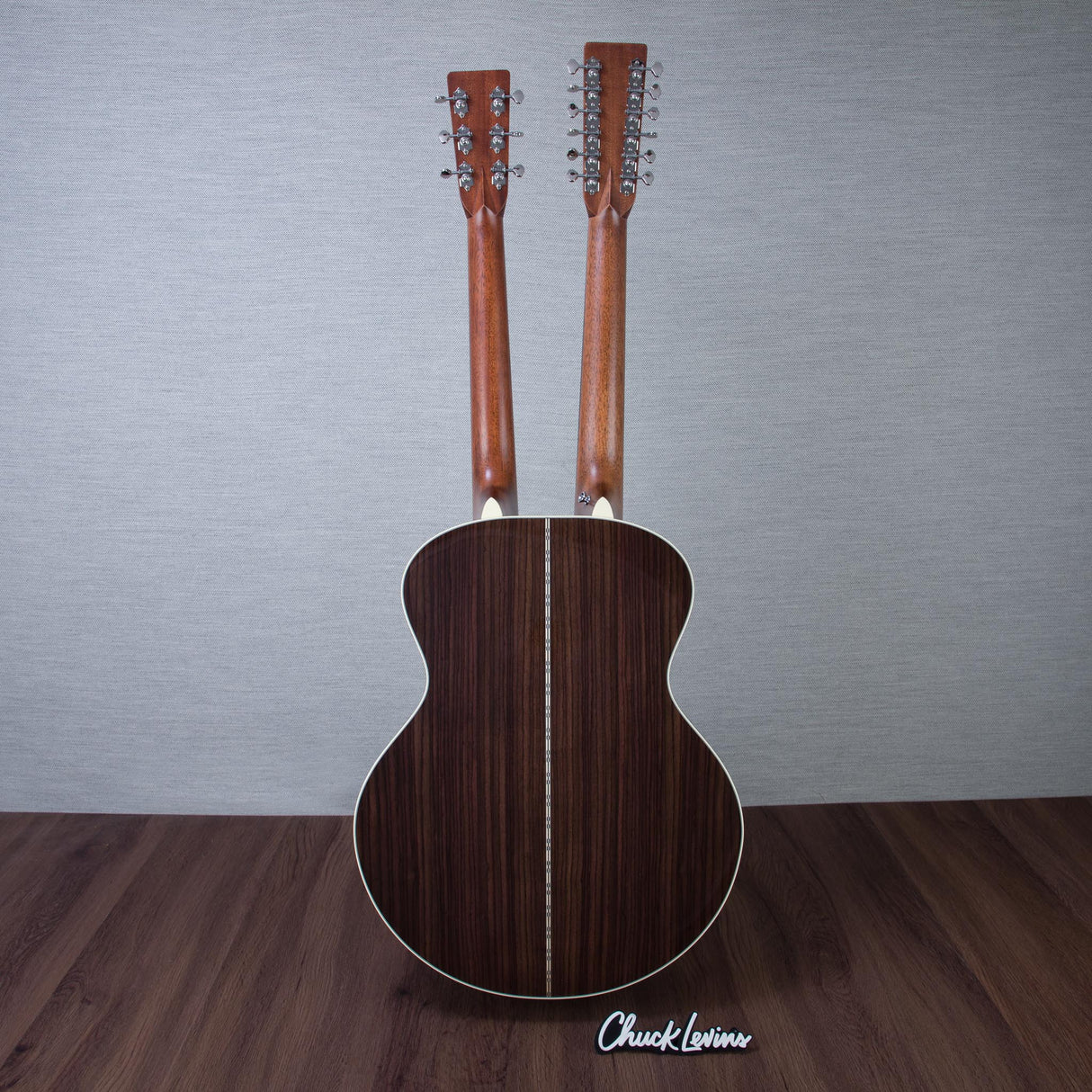 Martin Grand J-28E Double Neck Rosewood/Spruce Acoustic Electric Guitar - #M3015671