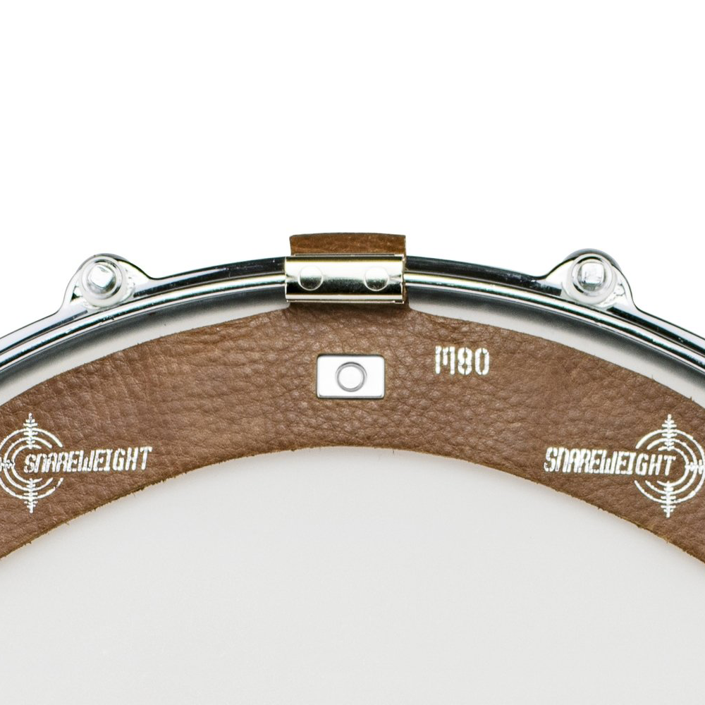 Snareweight M80 10-Inch Leather Drum Dampening System - Brown