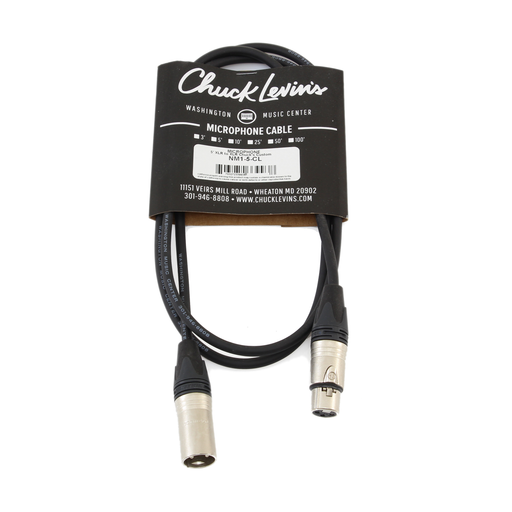 Chuck Levin's Premium XLR Microphone Cable - 5ft