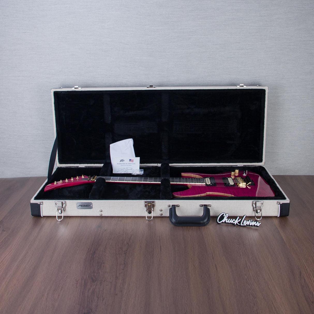 Peavey Adrian Vandenberg Signature Electric Guitar - Purple Flame Maple