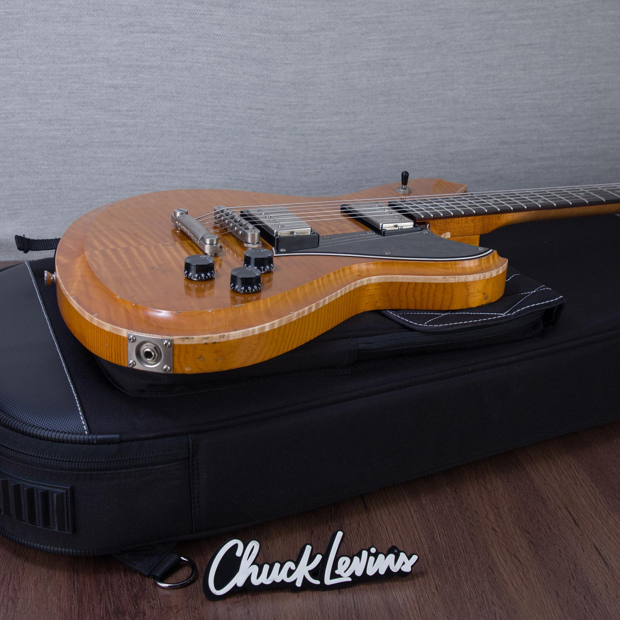 Novo Guitars Dealer Limited Edition Chambered Serus H2 Electric Guitar - Amber - #26221