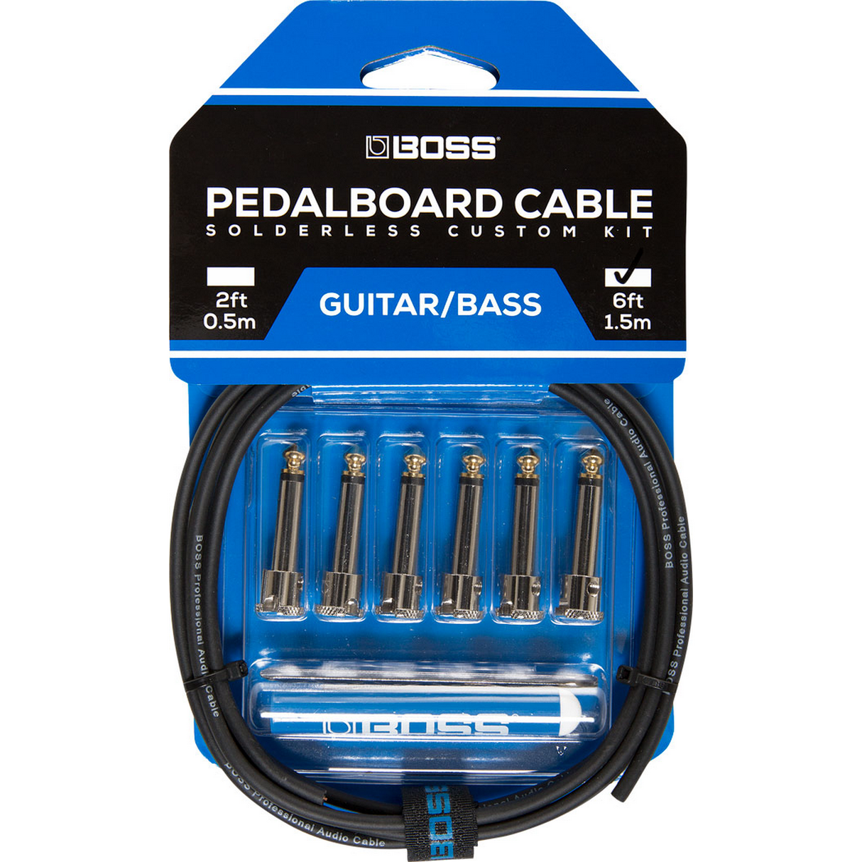 Boss BCK-6 Solderless Pedalboard Cable Kit