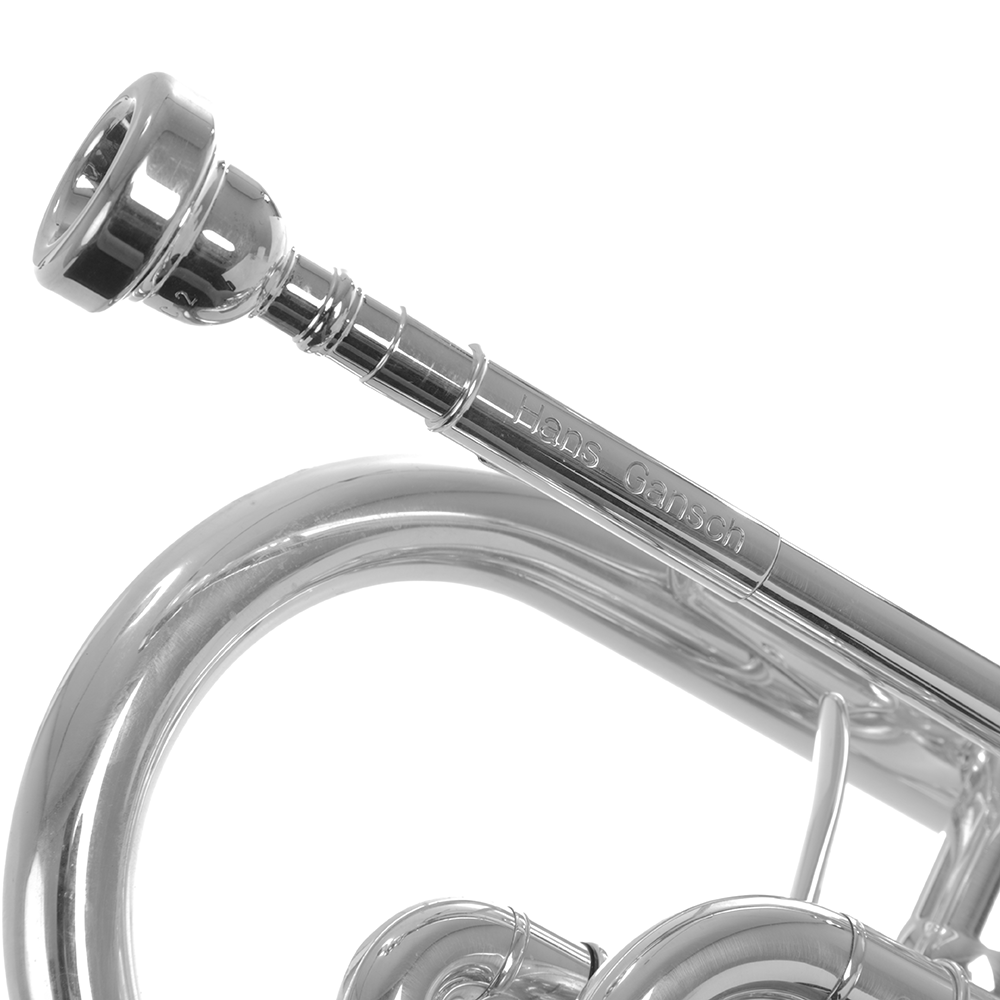 Schagerl Signature Series Hans Gansch Bb Cornet - Silver Plated