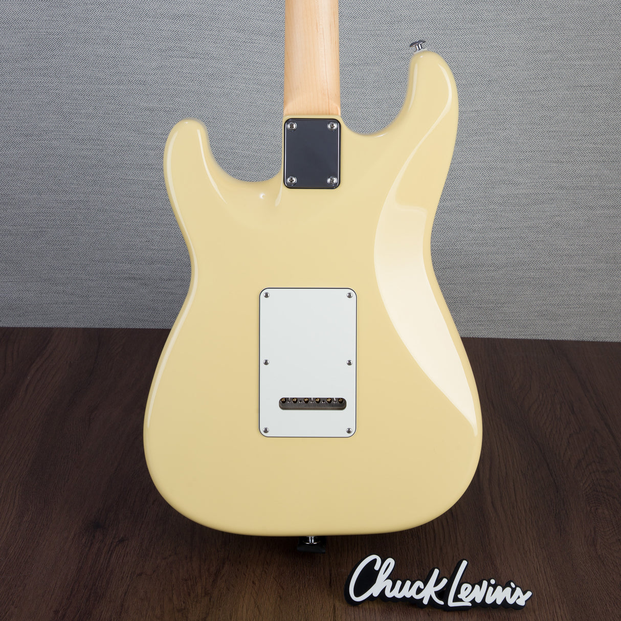 Suhr Classic S HSS Electric Guitar,Rosewood Fingerboard - Vintage Yellow - #75094