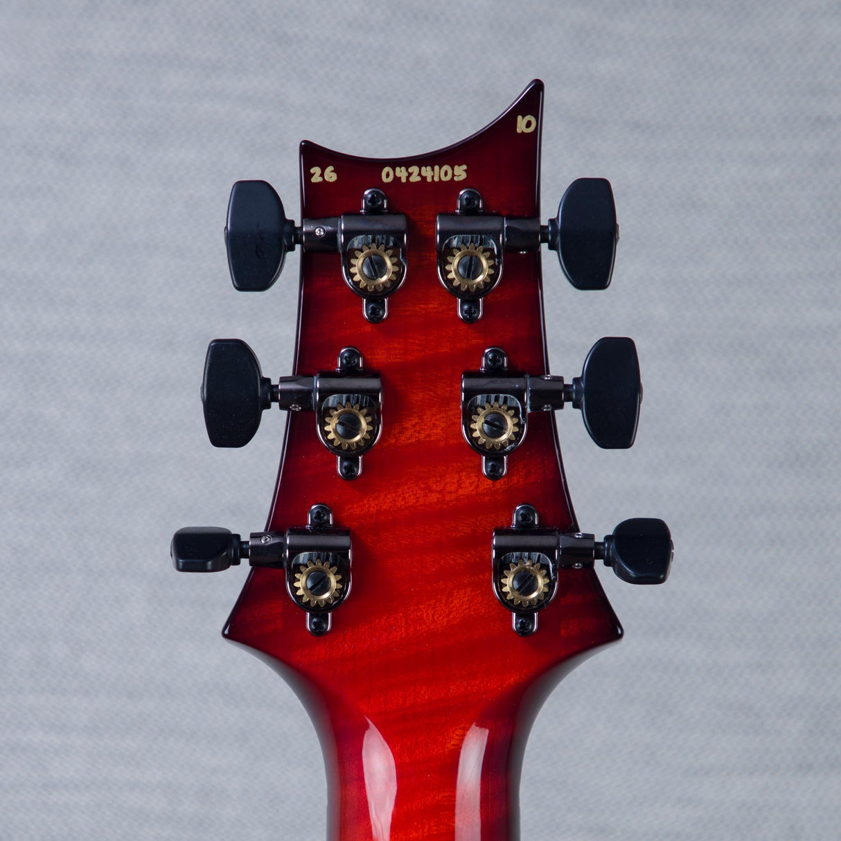 PRS Limited Edition Custom 24-08 10-Top Electric Guitar - Fire Red Burst - #0424105