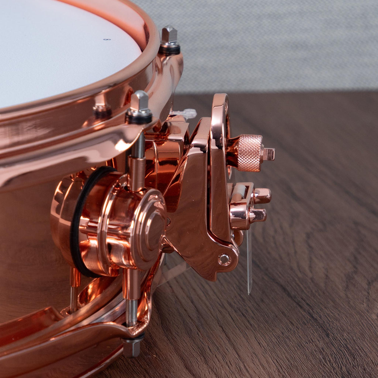 DW 4 x 14-Inch Collector's Copper Snare Drum - Copper Hardware