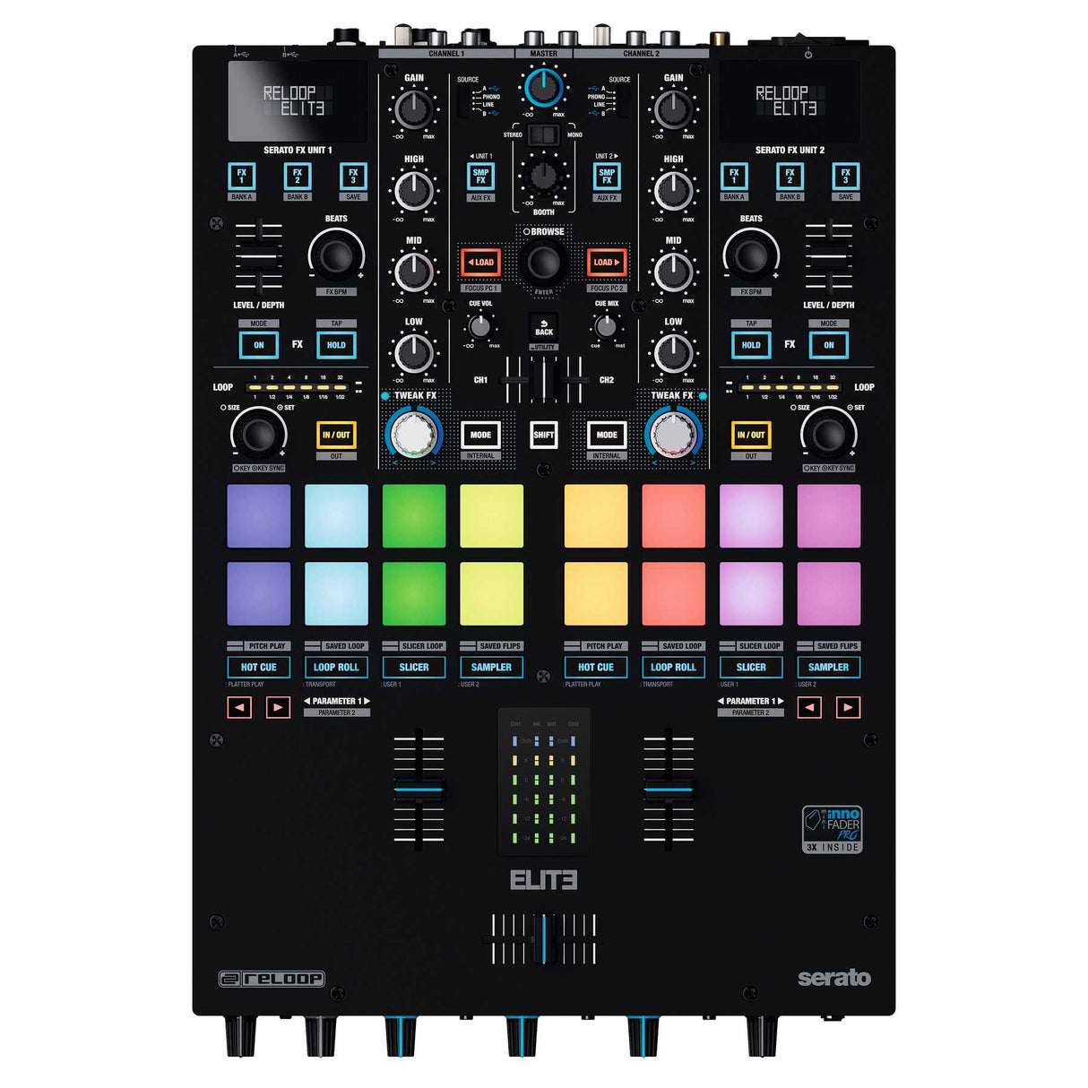 Reloop Elite High Performance DVS Mixer For Serato - Open Box, Mint