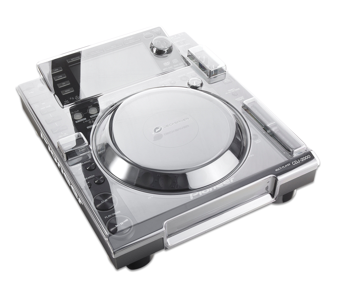 Decksaver Cover with Faceplate for Pioneer CDJ-2000 Nexus