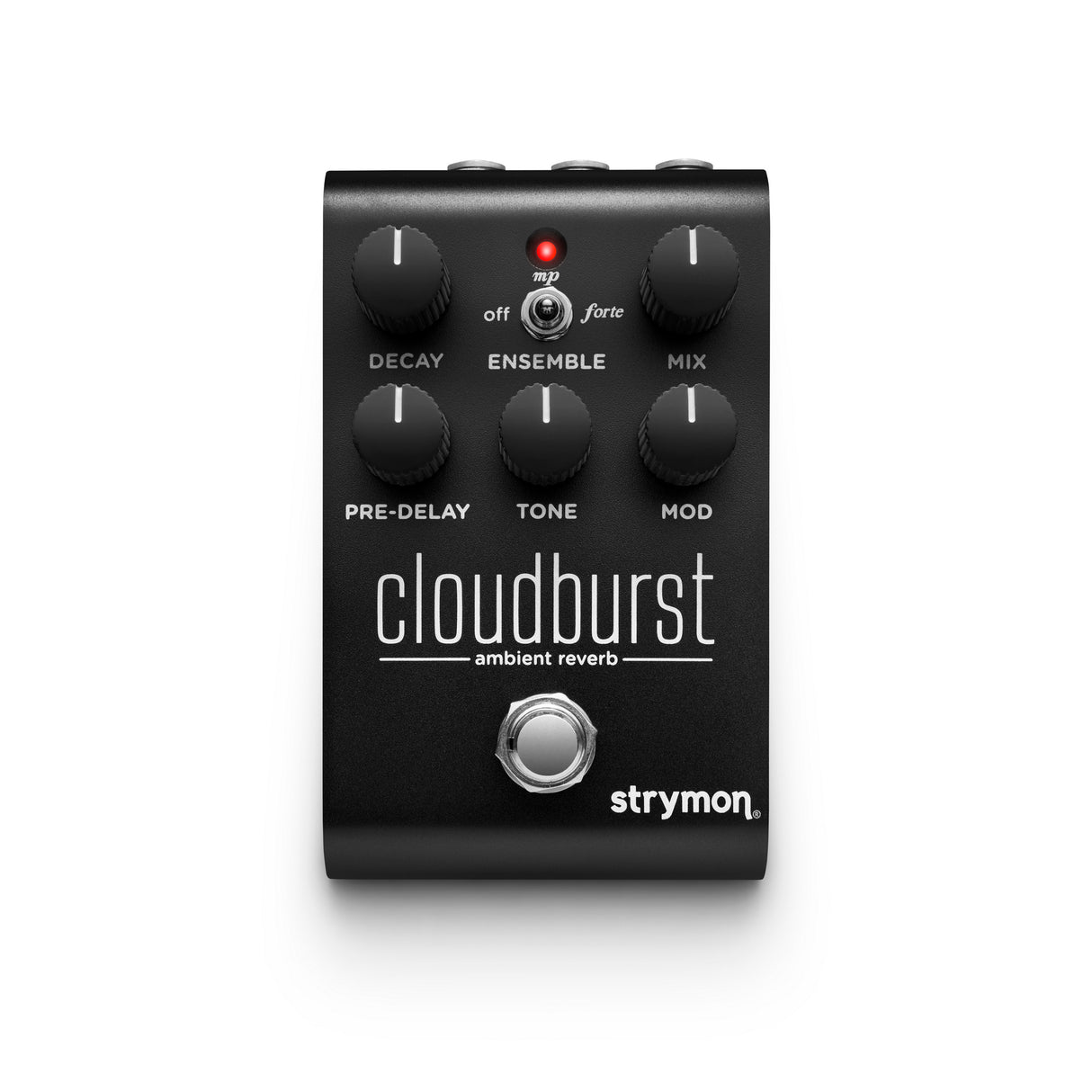 Strymon Midnight Edition CloudBurst Ambient Reverb Effects Pedal - Black