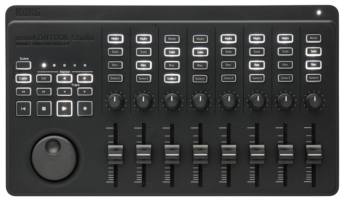 Korg nanoKONTROL Studio Mobile MIDI Controller - Mint, Open Box