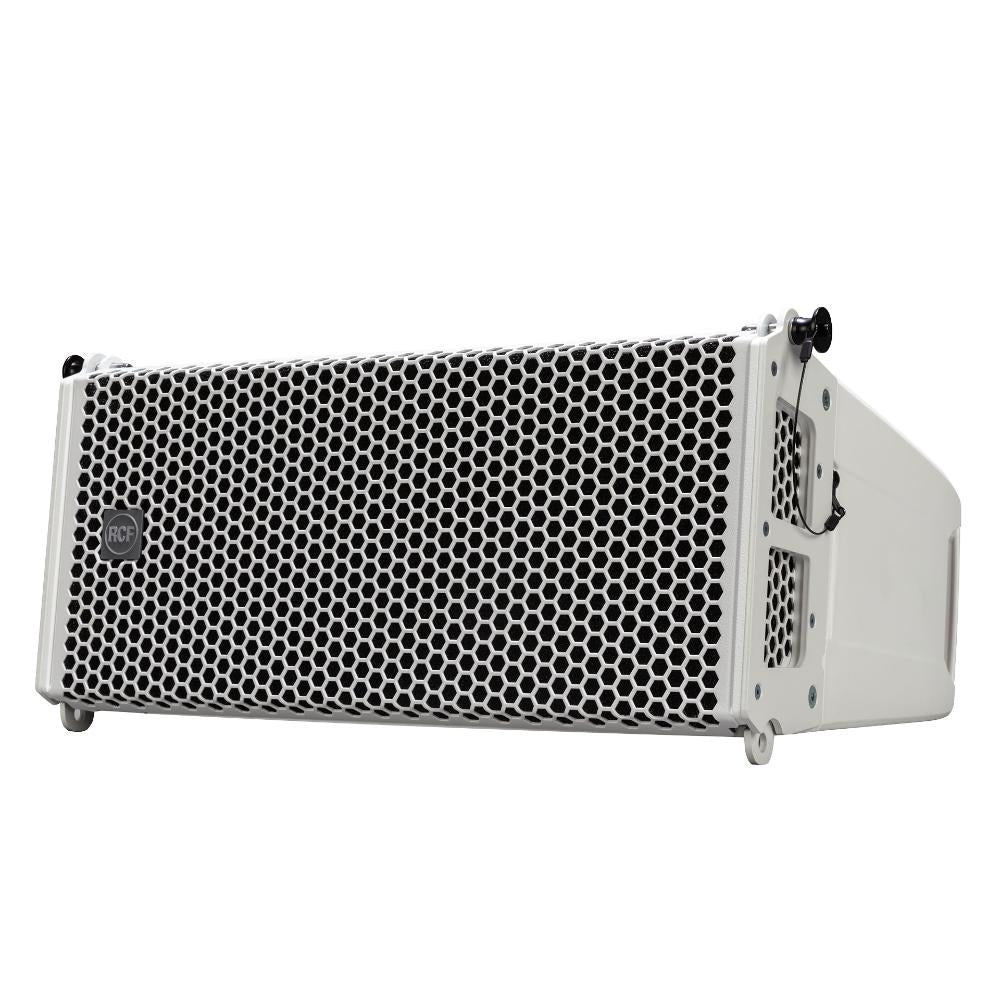 RCF HDL-26A Dual 6-Inch Active Two-Way Line Array Module - White - Mint, Open Box