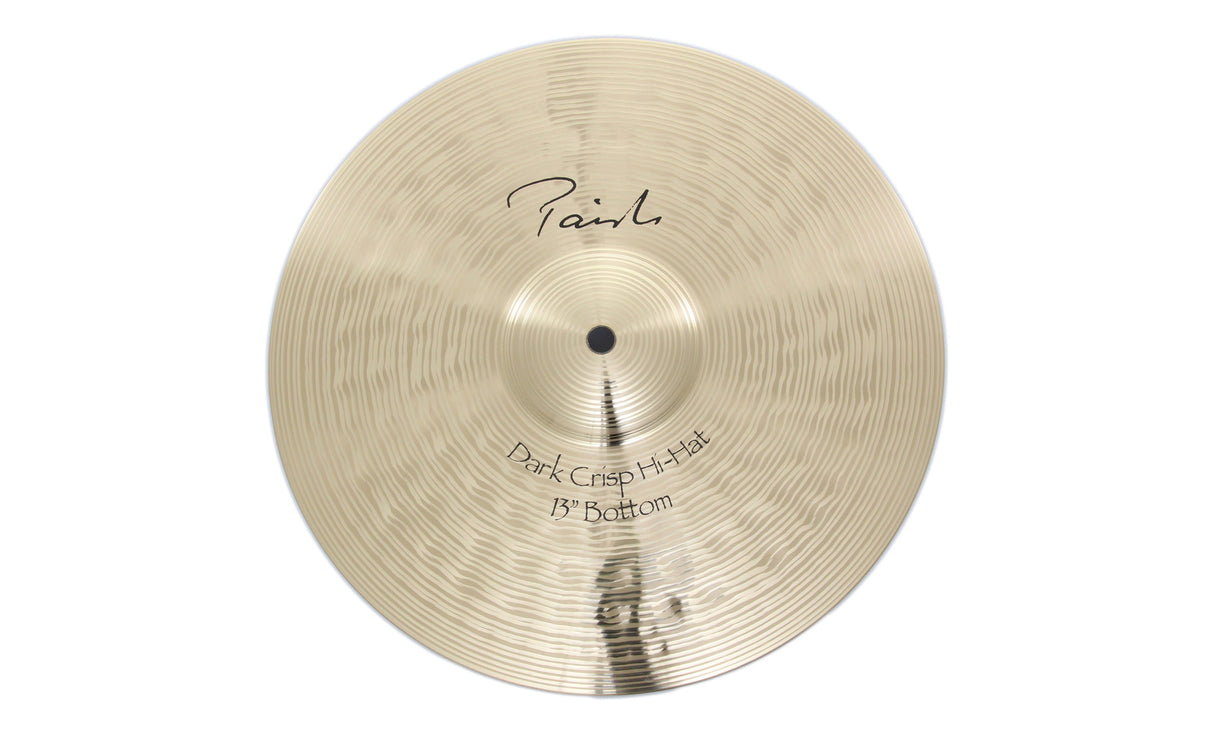 Paiste 13" Signature Dark Crisp Hi-Hat Bottom Cymbal
