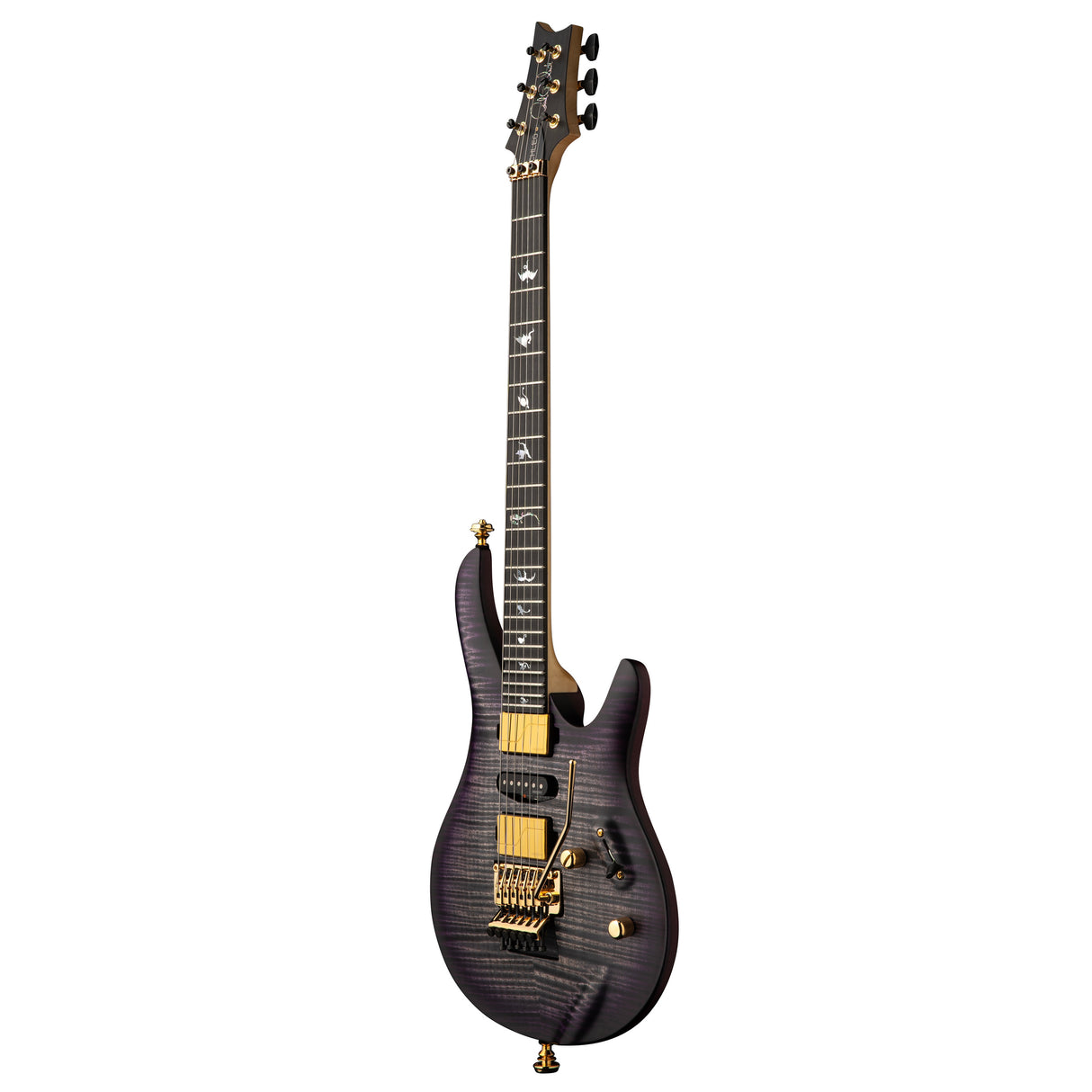 PRS Limited Edition Herman Li Chleo Signature Electric Guitar - Charcoal Purple Burst