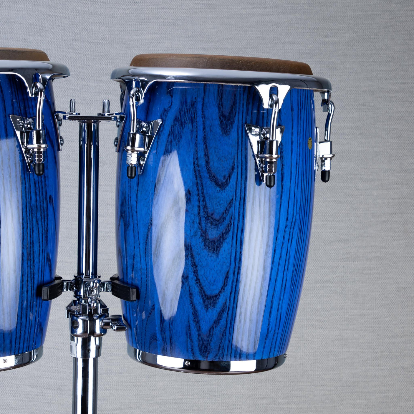 LP Galaxy Giovanni Junior Wood Conga Set with Stand - Blue Ash - CHUCKSCLUSIVE