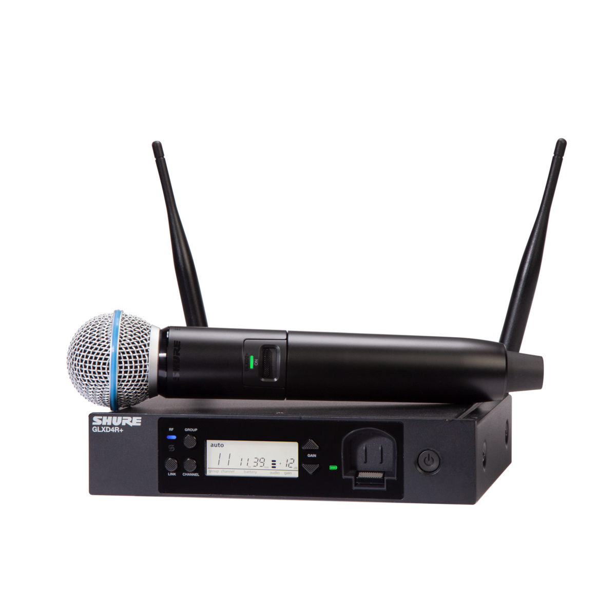 Shure GLXD24R+/B58A Digital Wireless Rack System - Mint, Open Box