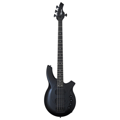Ernie Ball Music Man Bongo HH 4-String Electric Bass Guitar - Stealth Black - New