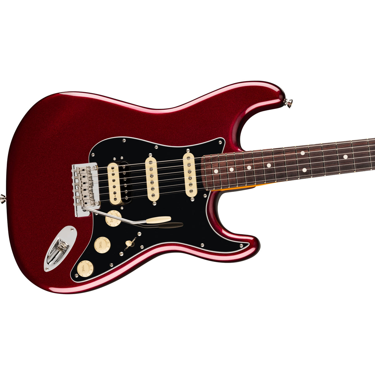 Fender American Professional Stratocaster HSS Electric Guitar, Rosewood Fingerboard - Oxblood