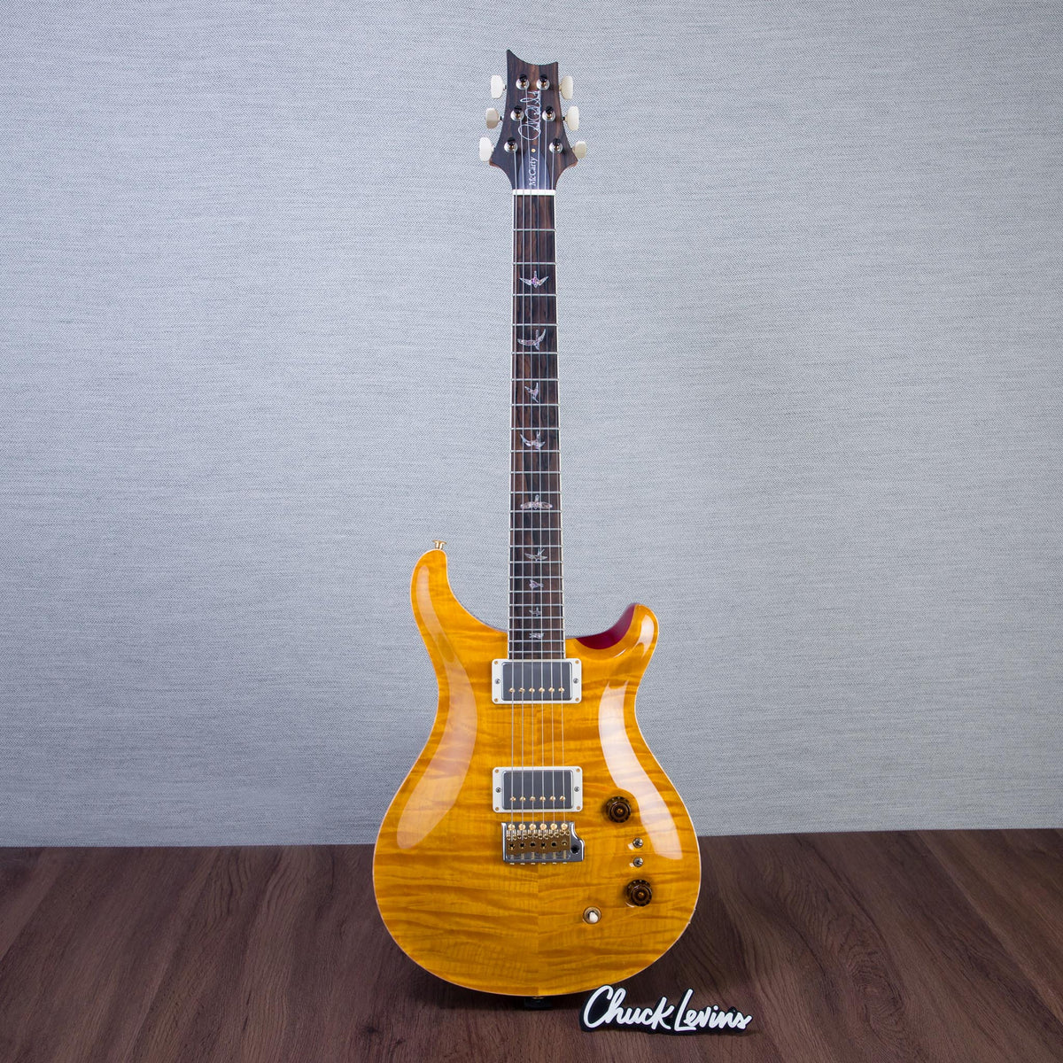 PRS Wood Library McCarty Tremolo With 408 Switching Electric Guitar - Vintage Yellow - #260429370