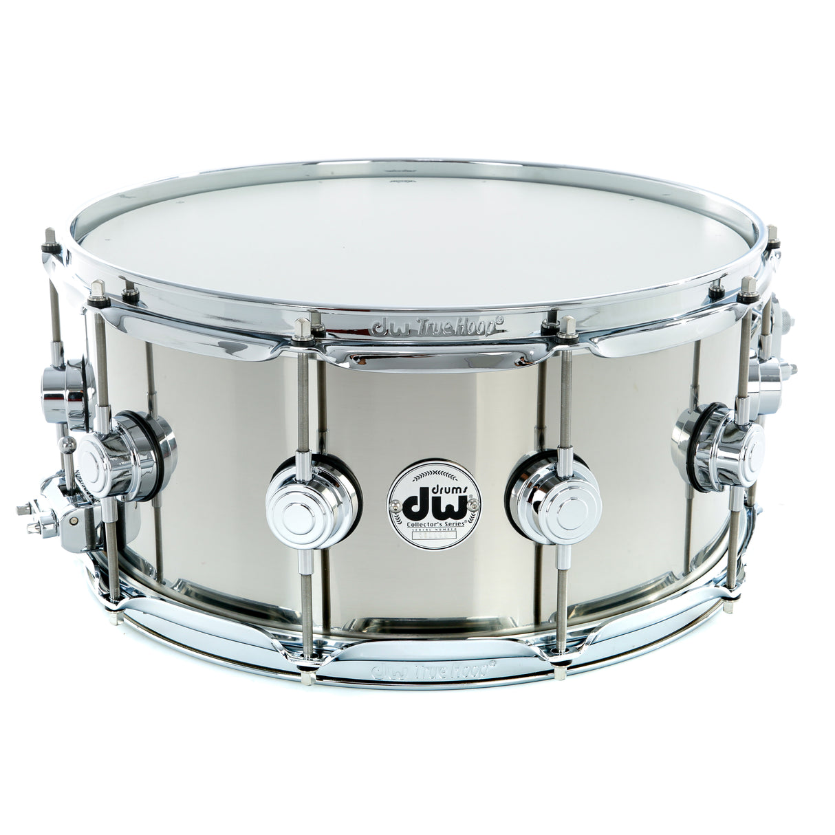 Drum Workshop 14" x 6.5" Collector's Series Stainless Steel Snare Drum With Chrome Hardware