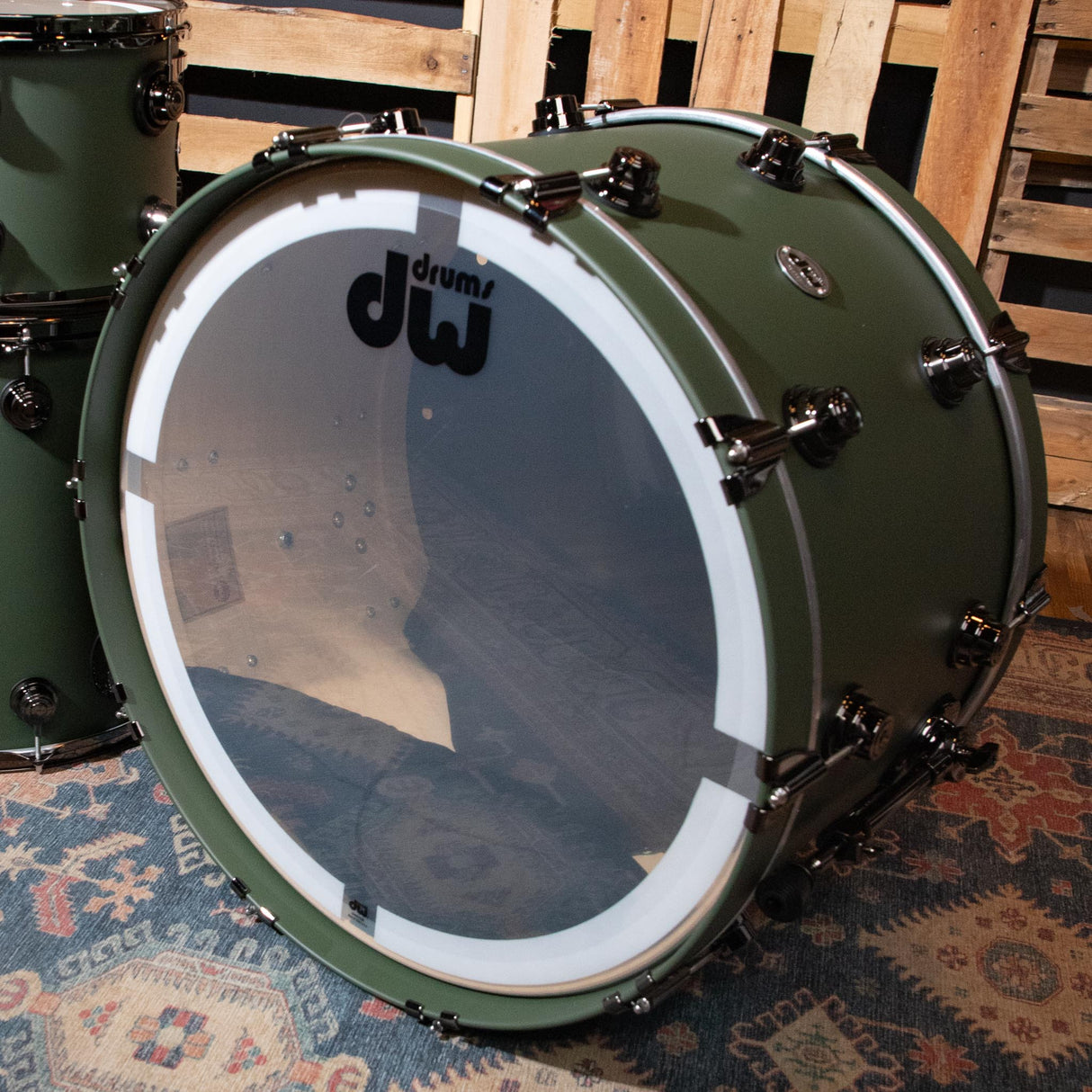 DW Collector's Santa Monica Series 3-Piece Shell Pack - Solid Army Green