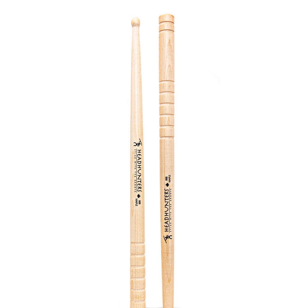 HeadHunters Maple Grooves BBB Drum Sticks