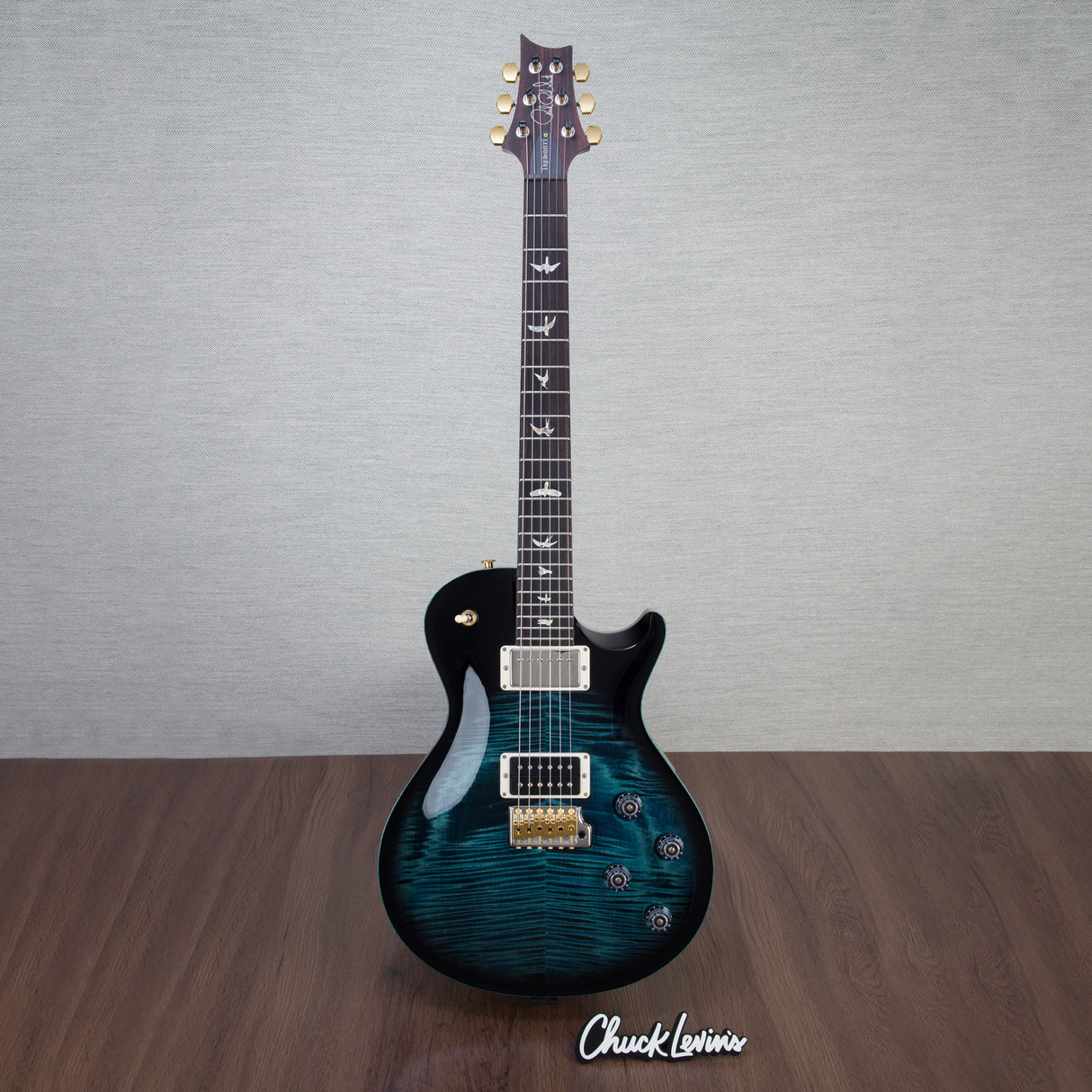 PRS Mark Tremonti Signature Single Cutaway 10-Top Electric Guitar - Cobalt Smokeburst - #230362356 - 2023