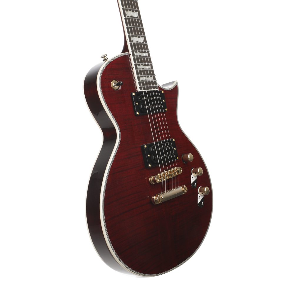 ESP LTD EC-1000T CTM Electric Guitar - See Thru Black Cherry - Mint, Open Box
