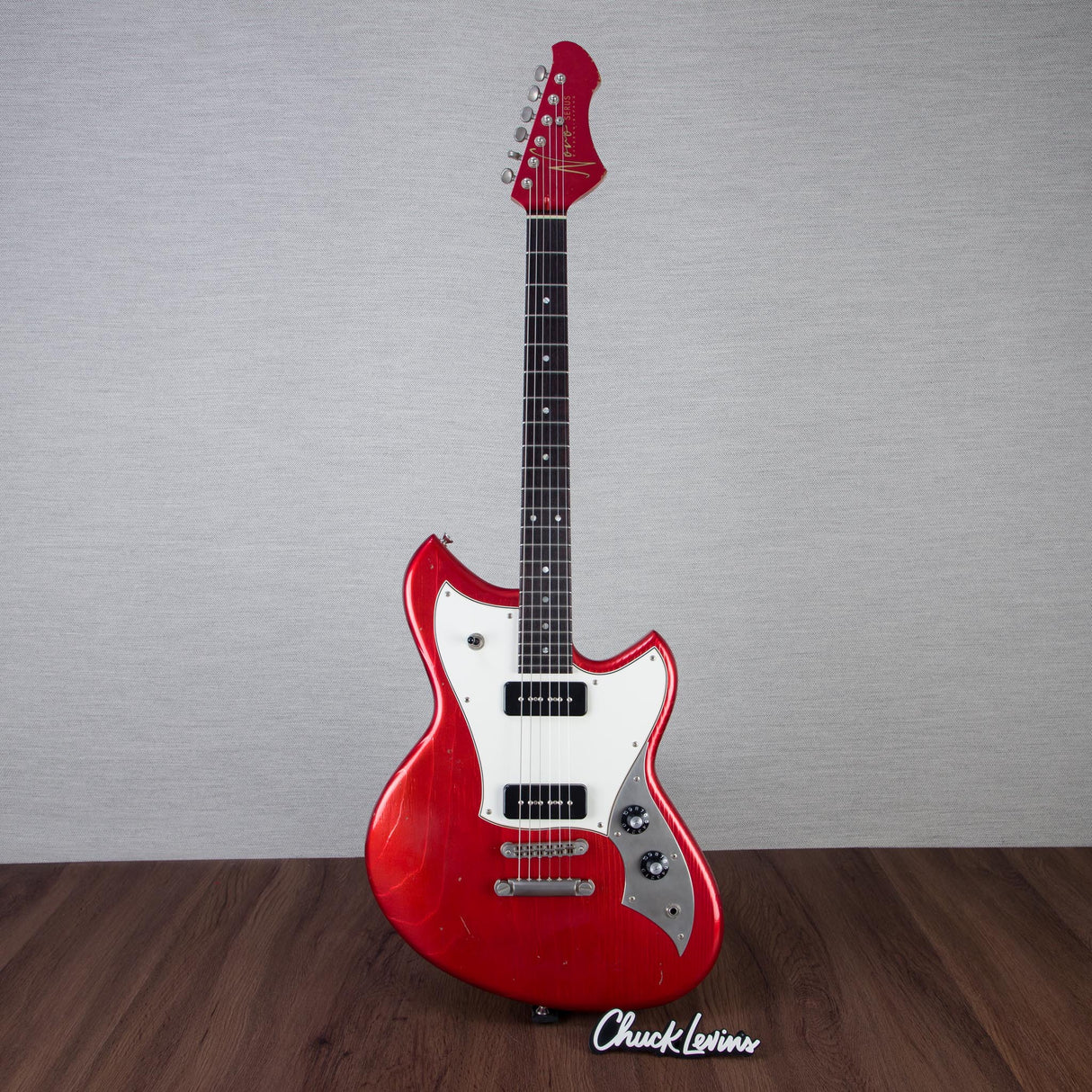 Novo Guitars Serus P2 Electric Guitar - Candy Apple Red - #251346