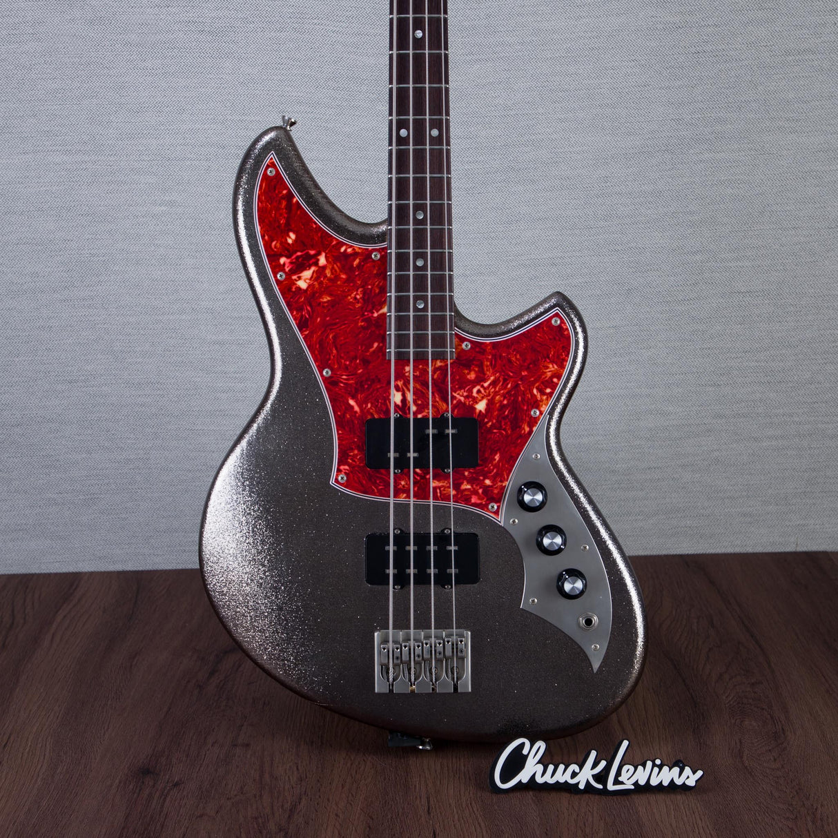 Novo Ivorus Electric Bass Guitar - Charcoal Sparkle - #25638