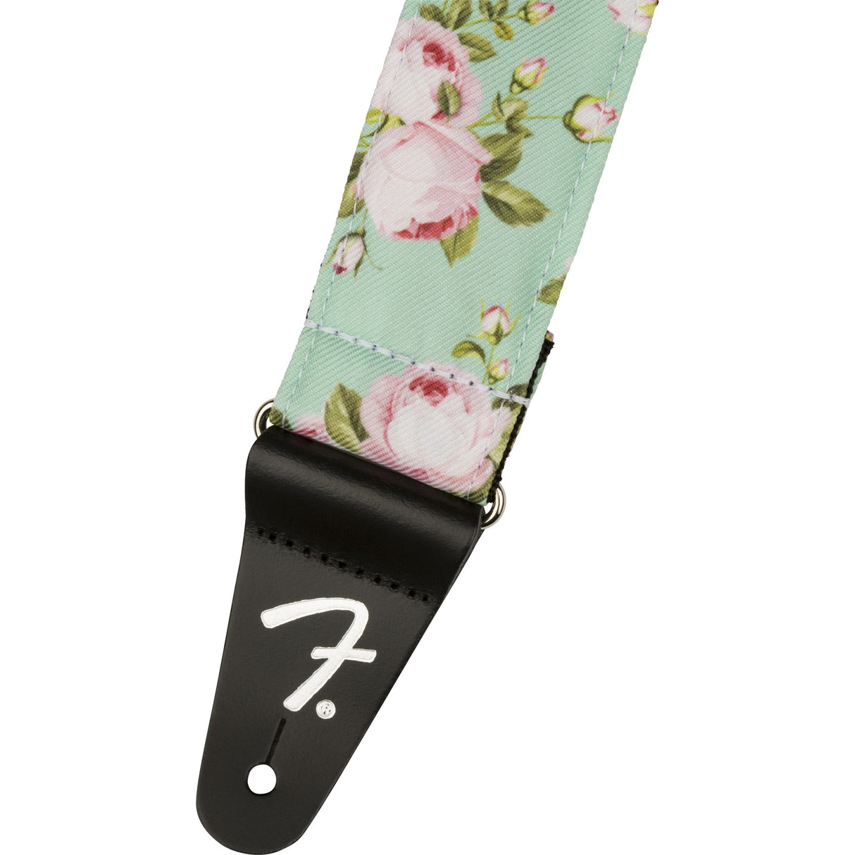 Fender Floral Strap - Surf Green