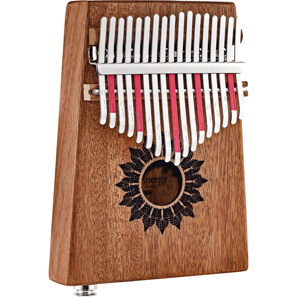 Meinl 17 Note Soundhole Kalimba With Built-In Pickup, C Major - Mahogany