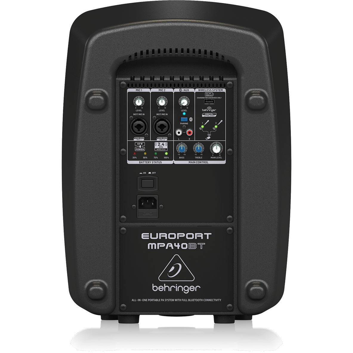 Behringer EUROPORT MPA40BT All In One Portable PA System